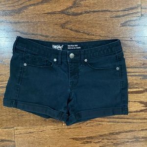 Jean Shorts mid rise midi Mossimo size 2